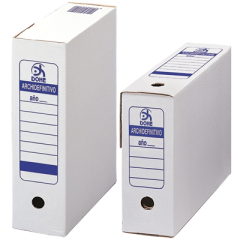 Archivador definitivo folio prolongado Caja 50und.