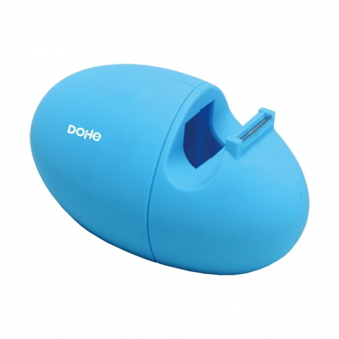 Porta rollos 33 mt. soft touch azul