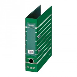 Archivador policolor A4 verde rayado