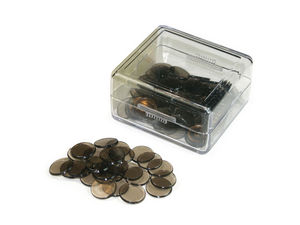 Fichas translucidas para marcar cartones