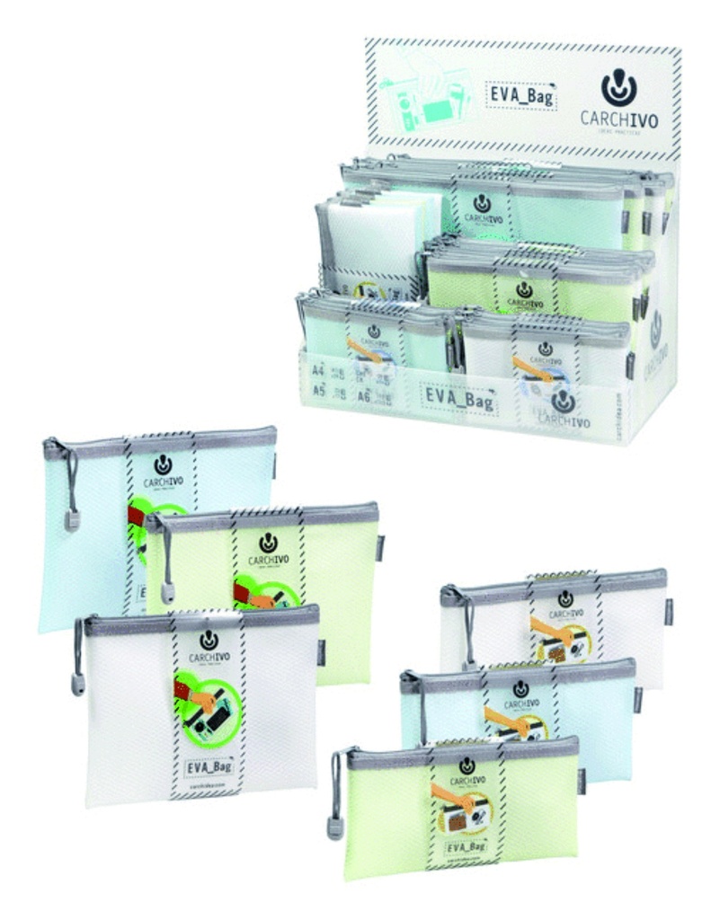 Bolsa cremallera eva bag A4+