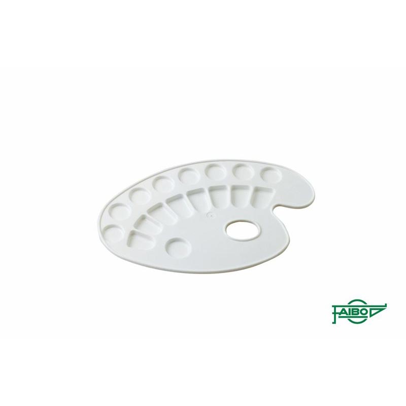 Paleta mezcla colores plástico