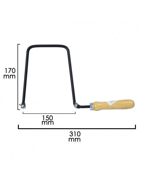 Arco marquetería 150mm