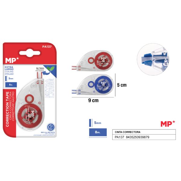 Corrector cinta 5mm x 8mtr