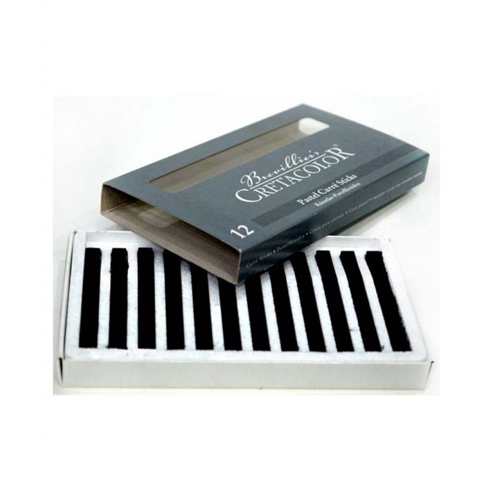 Cajita 12 pasteles negro intenso extra 8