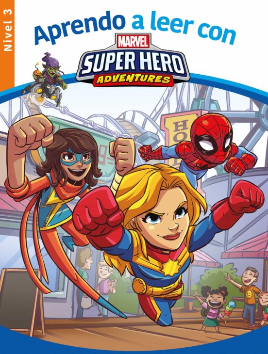 Aprendo a leer con superhéroes marvel nivel 3