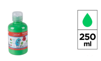 Tempera 250ml verde claro