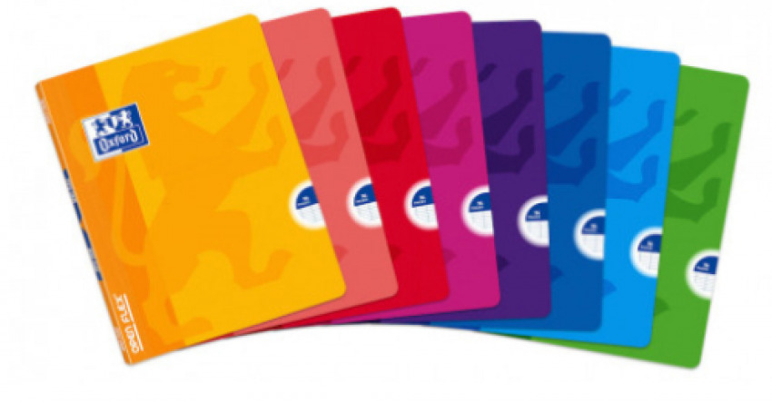 Libretas a4 48h 90g. Liso colores surtidos oxford classic Pack 10