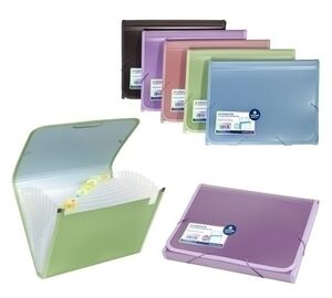 Carpeta fuelle 13 departamentos colores Fº-carchivo