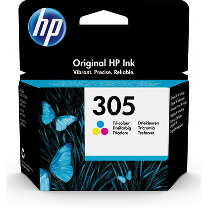 Cartucho tinta original hp 305 tricolor