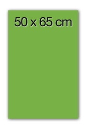 Cartulina Paquete 50 hojas color verde 185 gr