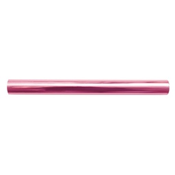 [95560C] Papel aluminio 2 caras rosa rollo 80x50cm