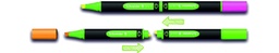 [1192-05] Rotulador fluorescente amarillo linkit highlighter