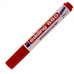 [660-02] Rotulador edding 660 rojo pizarra