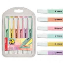 [275/6-08] Marcadores pastel stabilo swing cool 8 colores