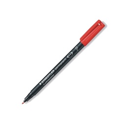 [318-2] ROTULADOR Lumocolor permanent pen 318 F ROJO
