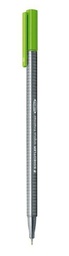 [334-51] Rotulador triplus fineliner 334 verde amarillo