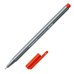 [334-2] Rotulador triplus fineliner 334 rojo