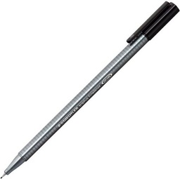 [334-9] Rotulador triplus fineliner 334 negro