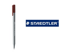 [334-76] Rotulador triplus fineliner 334 marrón