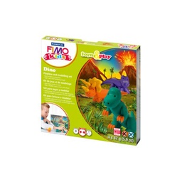 [8034 07 LZ] Pasta moldear fimo Kids dino 4und. Surt 42 gr Staedtler