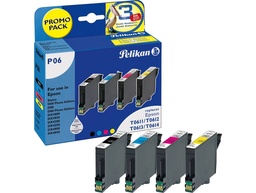 [P06] Multipack tinta compatible Epson t0611/t0612/t0613/t0614