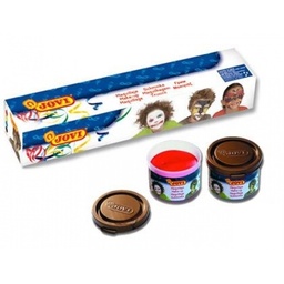 [74418_B] Maquillaje cara negro 30 ml unid.