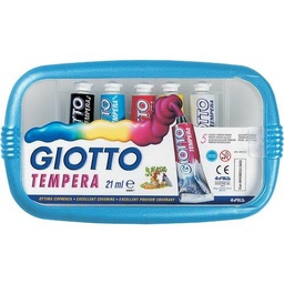 [327000] Giotto tempera tubo 21ml. 5uds