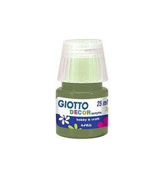 [538112] Pintura acrílica Giotto decor 25ml verde olivo