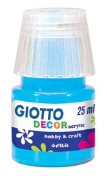 [538118] Pintura acrílica Giotto decor 25ml azul cielo