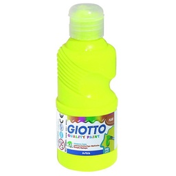 [531101] Giotto tempera fluo amarillo 250ml