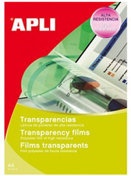 [01062] Transparencias dinA4 laser Apli