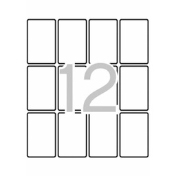[1874] Blíster A5 etiquetas adhesivas 34x53mm Apli