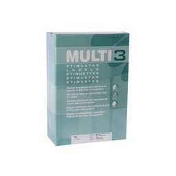[10516] Etiquetas adhes. Multi 3 70x30mm caja 500h