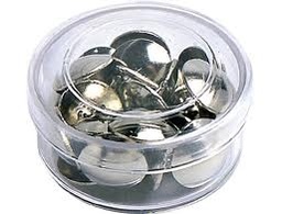 [11726] Chinchetas niqueladas Apli 100unid.