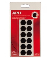 Puntos adhesivos de cierre 12u. APLI