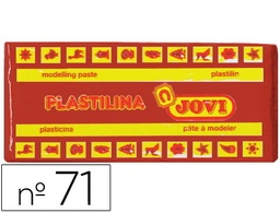 [7109] Plastilina marrón 150grs. Jovi