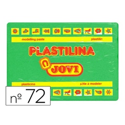 [7210] Plastilina verde claro 350grs. Jovi