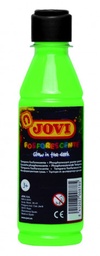 [519-17] Tempera líquida fosforescente verde 250ml. Jovi