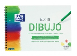 [400 148 236] Bloc de dibujo espiral Oxford A4+ 20h. recuadro 130g. Tala