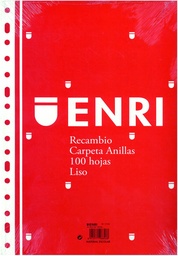 [1214354] Recambio folio liso 100h 60gr enri