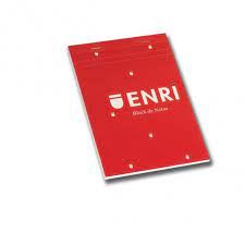 [182125,400032071] Bloc de notas A4 hoja lisa 80h 60g enri