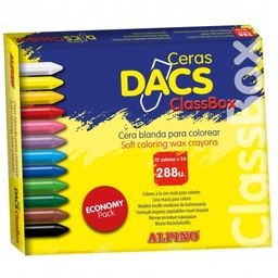 [DA000050] Caja 288 unidades lápices de cera dacscolor