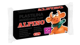 Plastilina modelling clay alpino 50gr negra