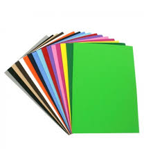 [00 03 64 60] Goma eva lisa A4 color amarillo hoja Fixo