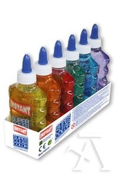 [14691] Cola transparentearente de color surt. 180ml. Instant