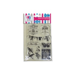 [18064] Sellos silicona "enjoy" 8u Dohe