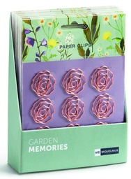 [MR13108] Blíster 9 clips rosas garden