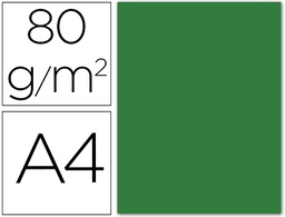 PAPEL COLOR VERDE ACEBO LIDERPAPEL 15u.