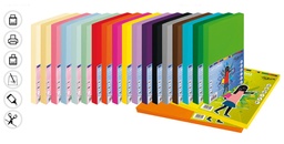 [15483] Cartulina pastel A4 rosa 180gr Paquete 100h fabrisa